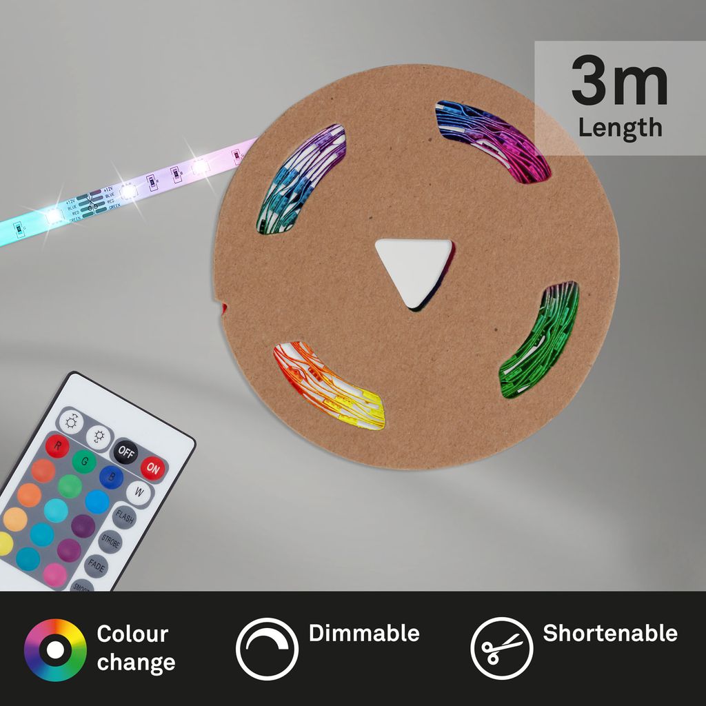RGB LED Band 300 cm 0,11W weiß