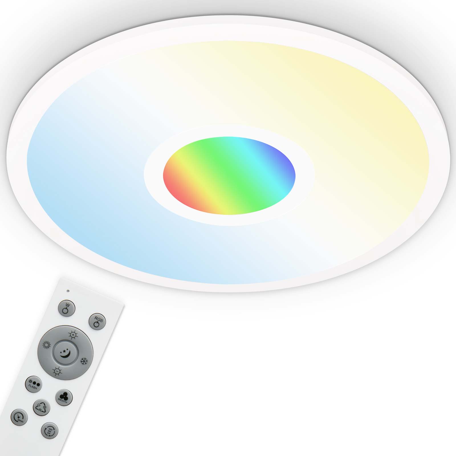 TELEFUNKEN LED Panel, Memory, Fernbedienung, RGB, Timer