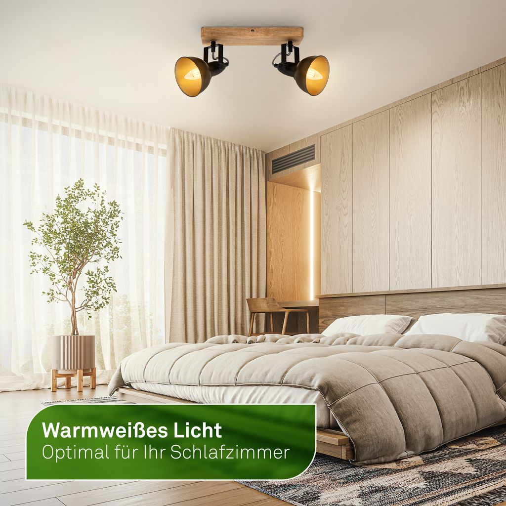 2er Set LED Leuchtmittel E14 LED Lampe Kerze Warmweiß Effizienzklasse A 5