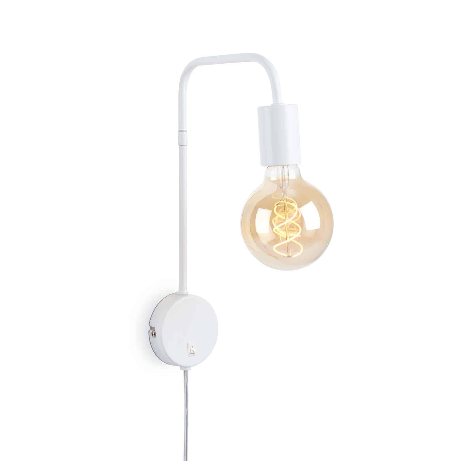 Clip-on/plug-in luminaire 35,5 cm 1x exkl. E27 10W white