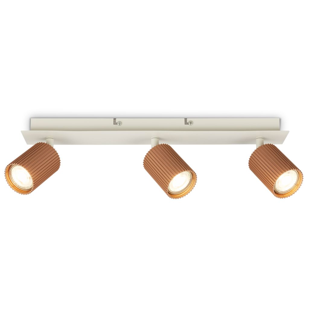 Ida Deckenstrahler 45 cm - GU10 Fassung, max. 9W, Schwenkbar, Coffee-Warm grey