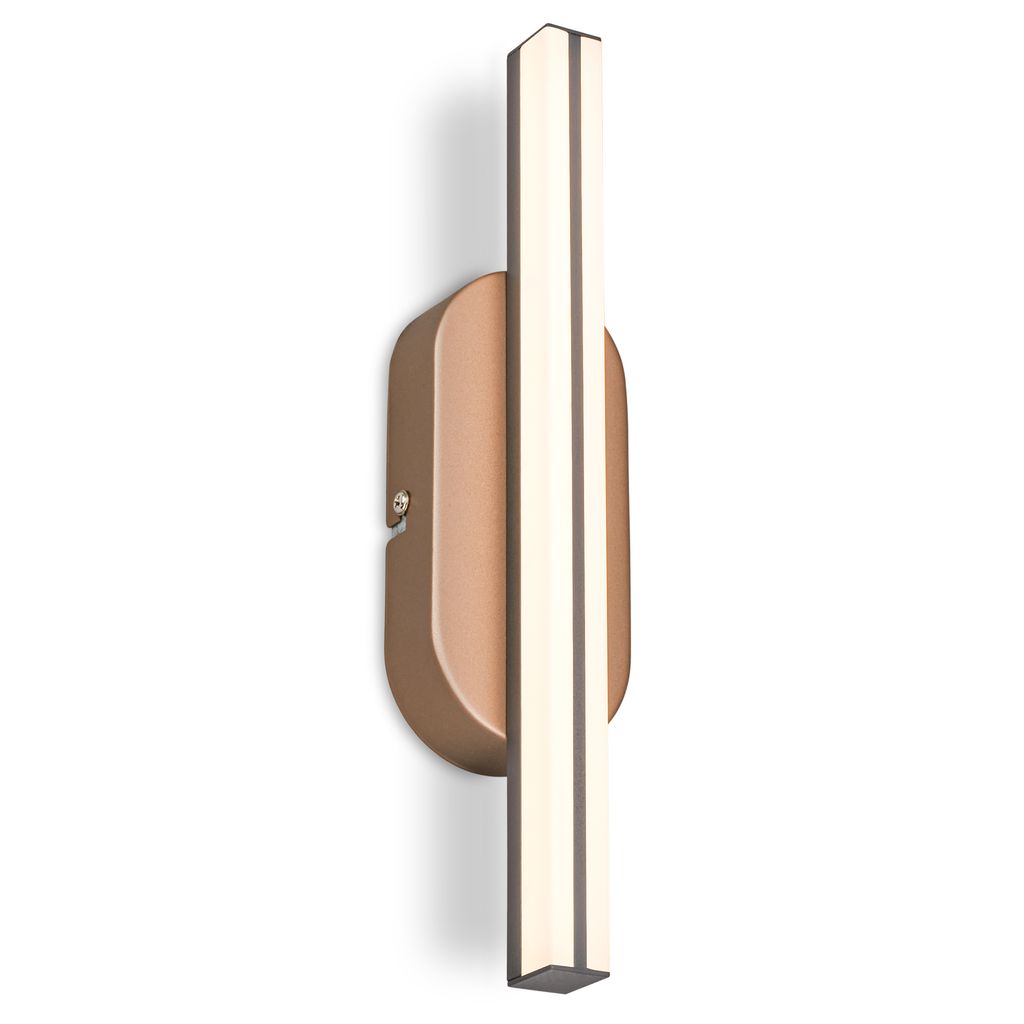 Ruth Wandlampe - 7W, 600lm, LED, Warmweiß, Anthrazit-Bronze Metallic