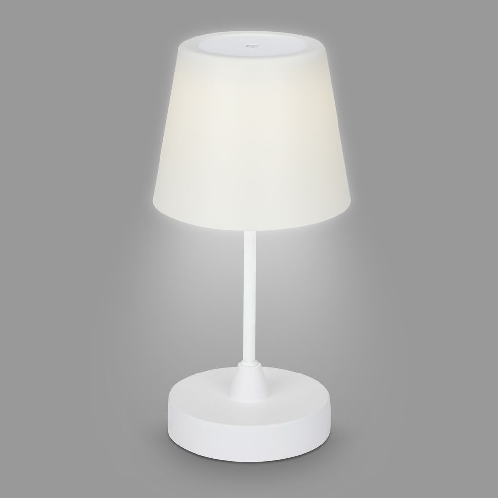 Touch LED External Table Light, Ø30 cm, LED -module, 3 W, 340 lm, wit