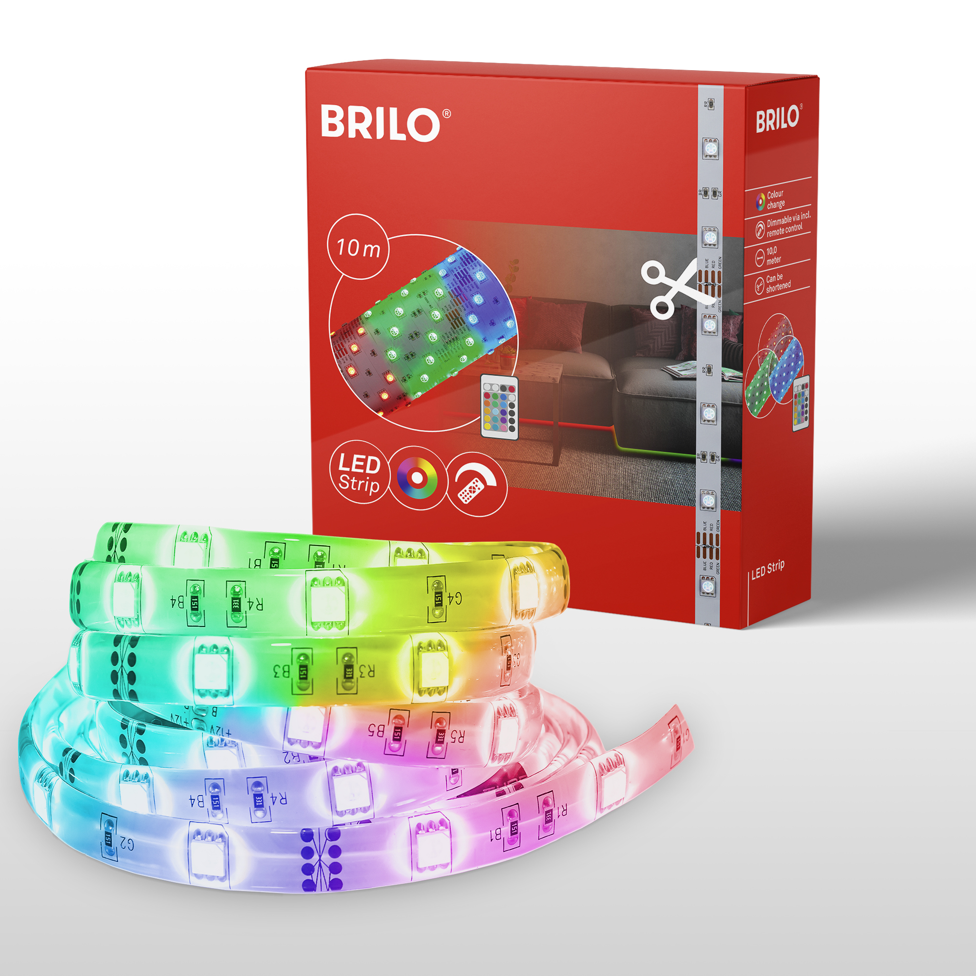 Time Band Led USB LED Band 0500 cm 2353024 | BRILONER