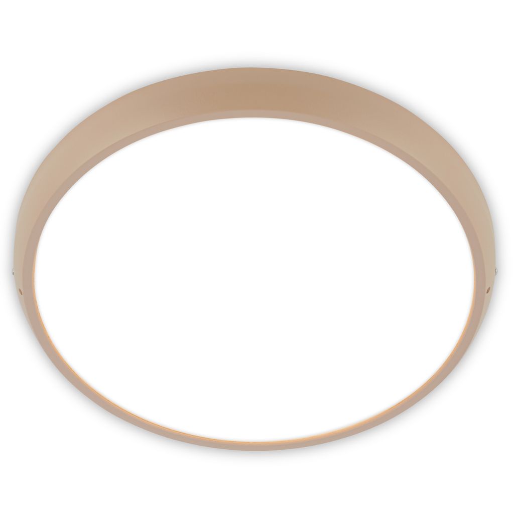 Navaro Deckenleuchte Ø37,5 cm - 24W, 2900lm, Neutralweiß, IP44, Beige
