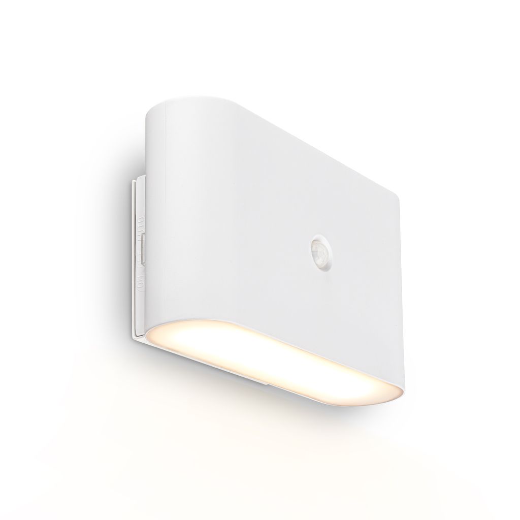 Chat Wandleuchte - 3W, 270lm, Kabellos, LED, mit Bewegungsmelder, Weiß