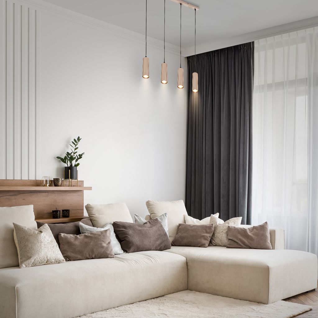 Ida Pendelleuchte - GU10 Fassung, max. 9W, Höhenverstellbar, Beige