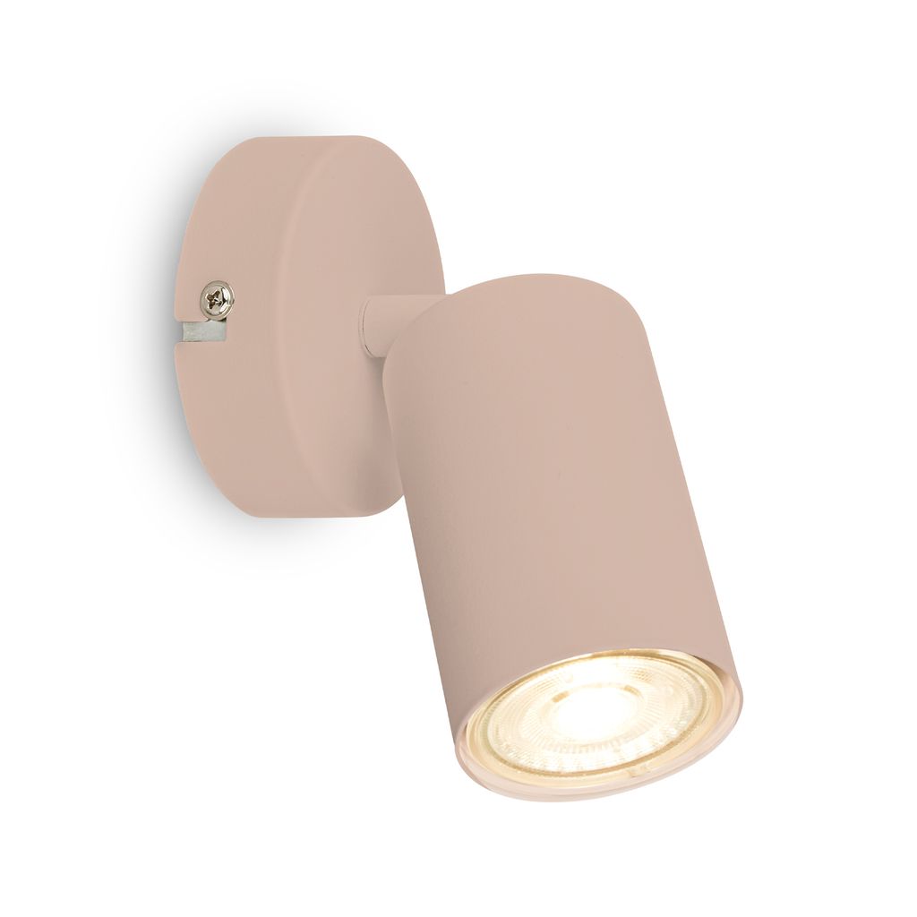 Tib Wandleuchte innen, Schwenkbar, On/Off via Wandschalter, Beige