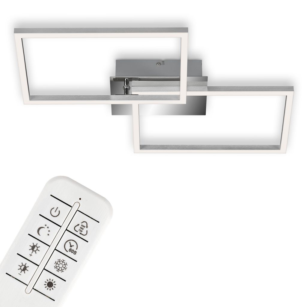 LED CCT Frame 50 cm 2x15W 1650lm chrome