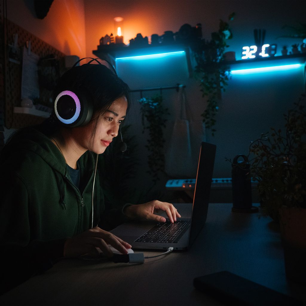 LED Strip 3 m - dimmbar, Fernbedienung, Farbwechsel, kürzbar, RGB