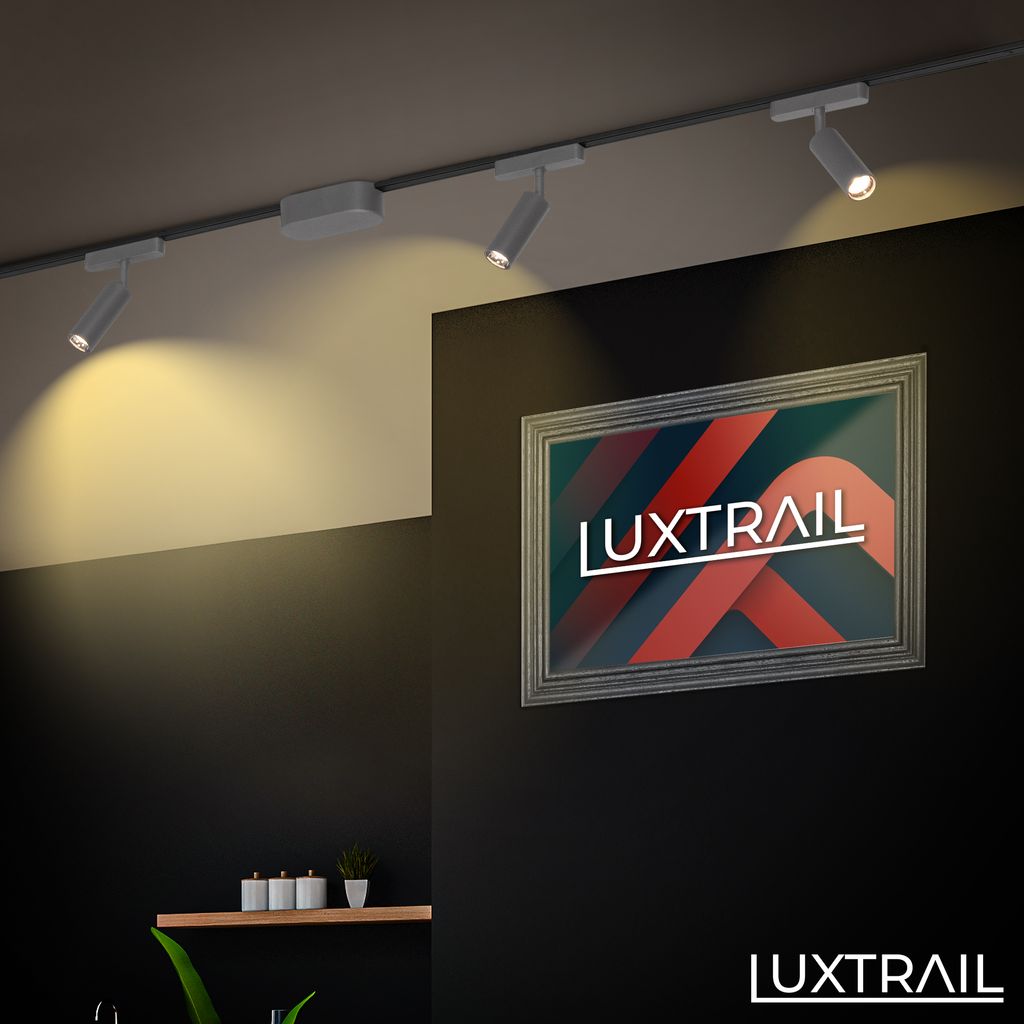 Briloner Luxtrail Schienensystem. Zubehör. Erweiterungskomponente. Schwarz. 1 m 4