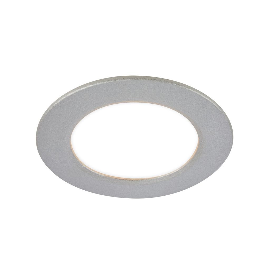 3er Set CTS Einbauleuchte, 8,5 cm, 4W, 300lm chrom-matt