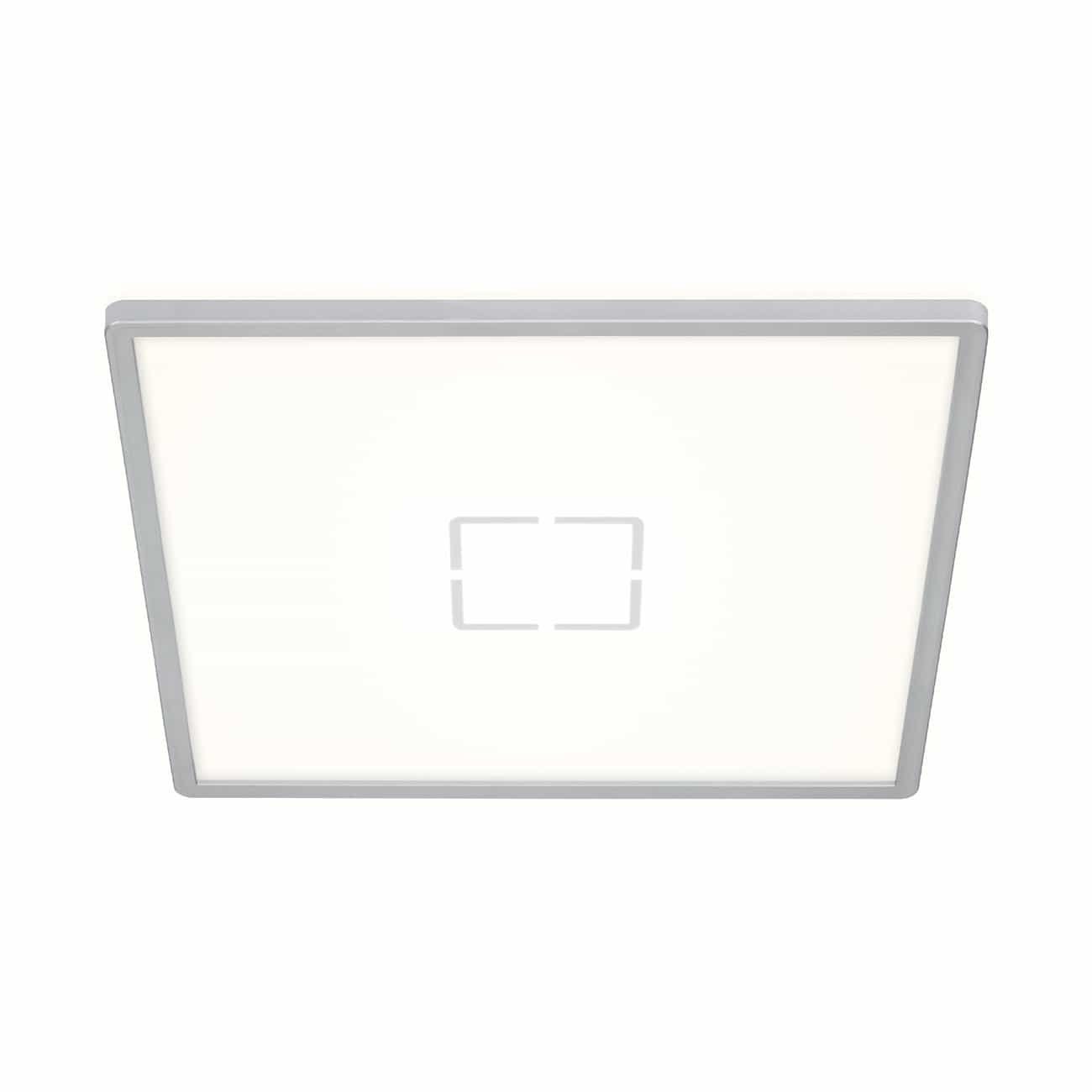 Slim LED Panel, 42 cm, 3000 LUMEN, 22 WATT, Silber