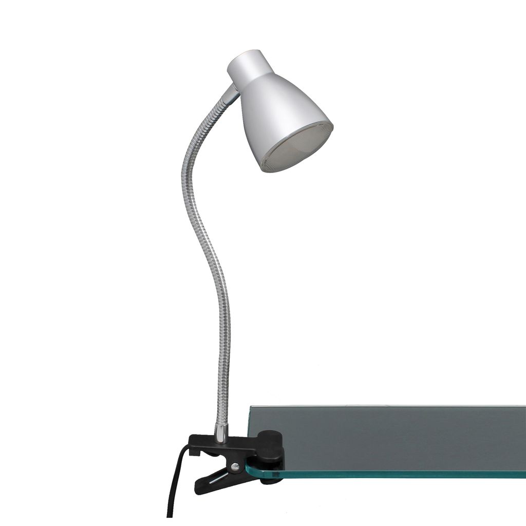 LED Klemmleuchte 28,5 cm 2,5W 250lm titan
