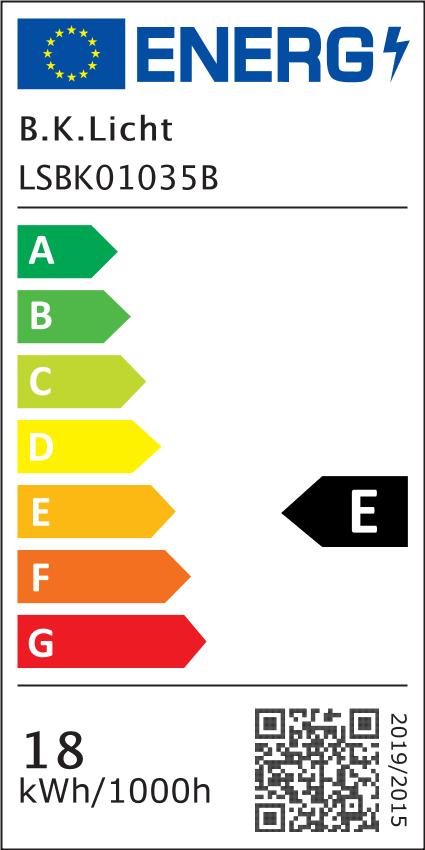 LED Panel 29x29 cm - 18W, 2400lm, dimmbar, Fernbedienung, CCT, RGB, weiß