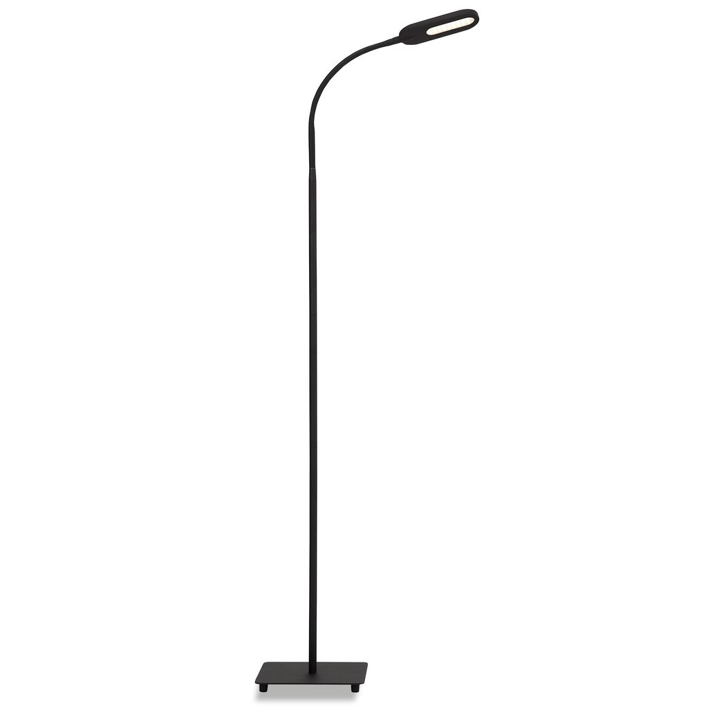 LED CCT Touch Stehleuchte 128 cm 6,6W 600lm schwarz