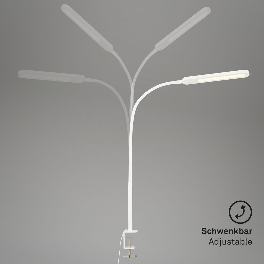 LED CCT Aanraking Clip-on armatuur 110 cm 8W 600lm wit