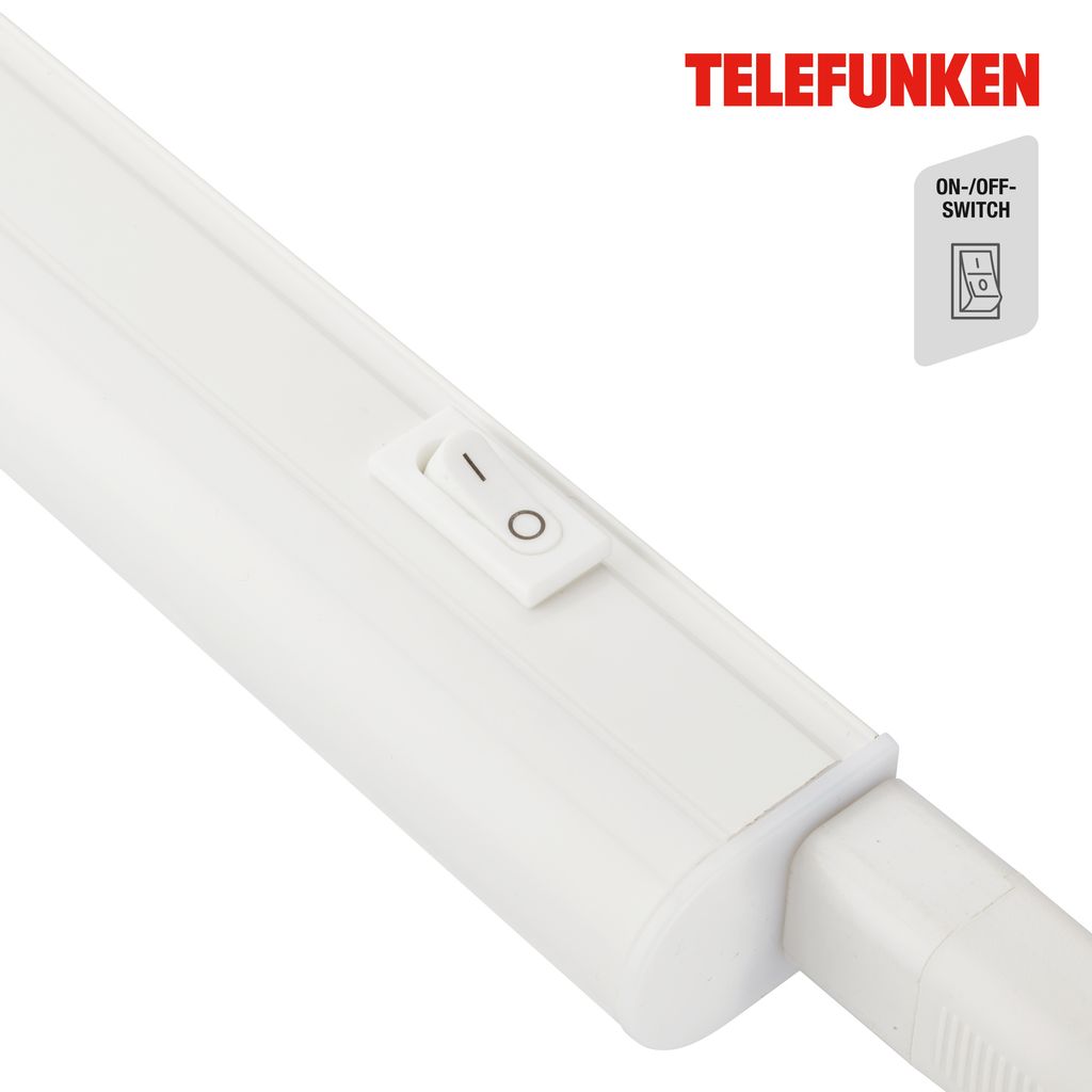 TELEFUNKEN LED Unterbauleuchte 58.45 cm 8W 800lm weiß 2
