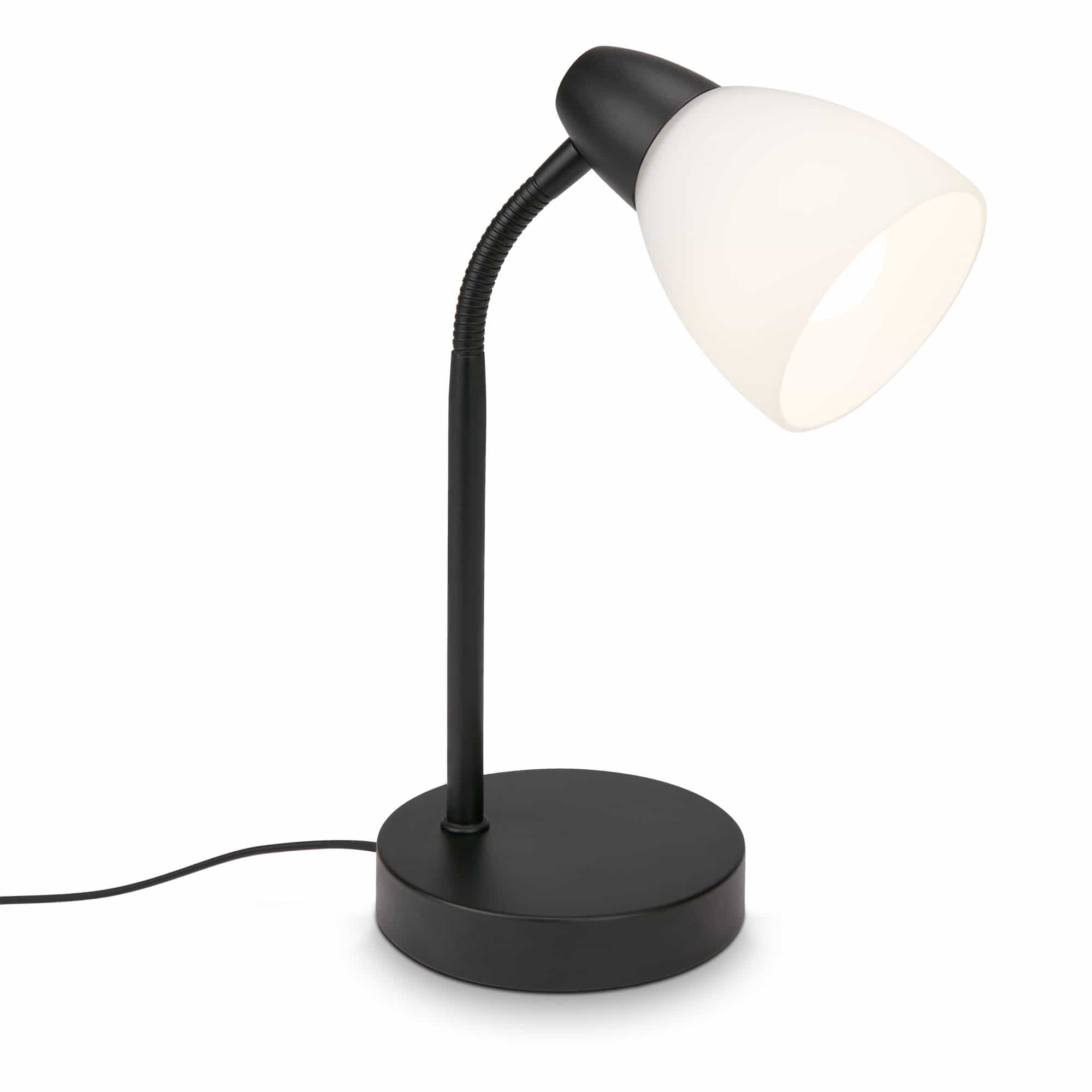Lampe de table Ø 18,5 cm 1x exkl. E14 25W noir