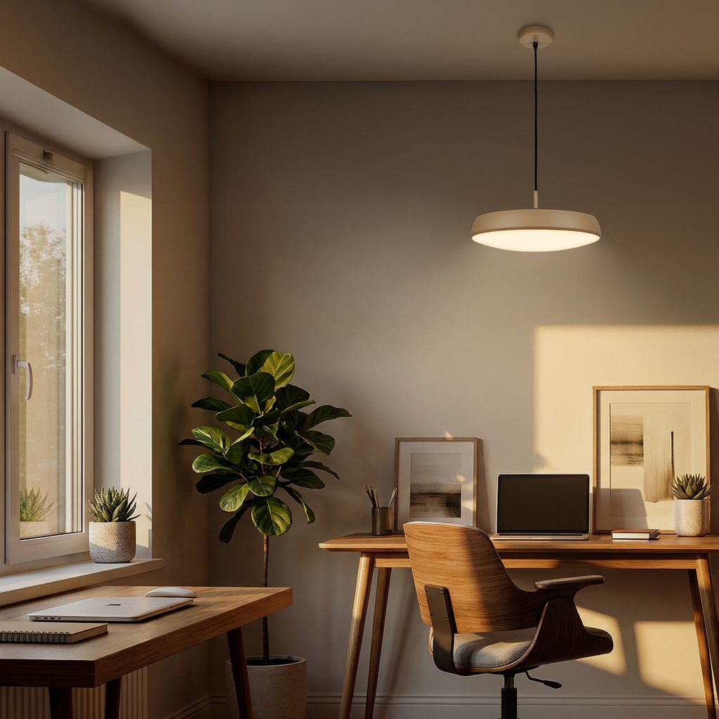 Nala Pendelleuchte - 14,5W, 1800lm, LED, Warmweiß, Anthrazit-Macchiato