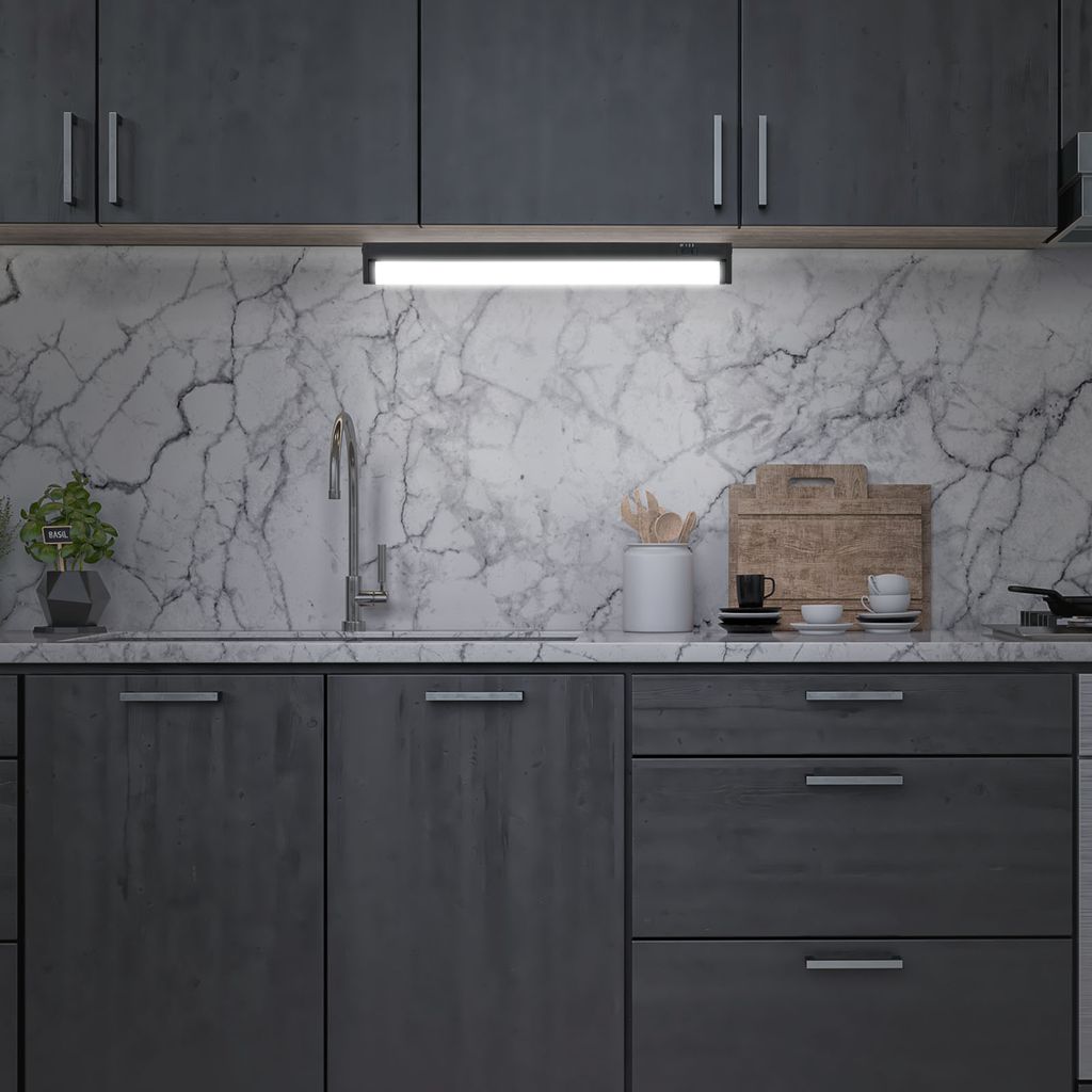 LED Unterbauleuchte 54,5 cm 6W 800lm schwarz
