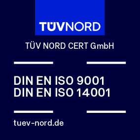 TÜV Zertifizierung Logo Briloner Leuchten GmbH
