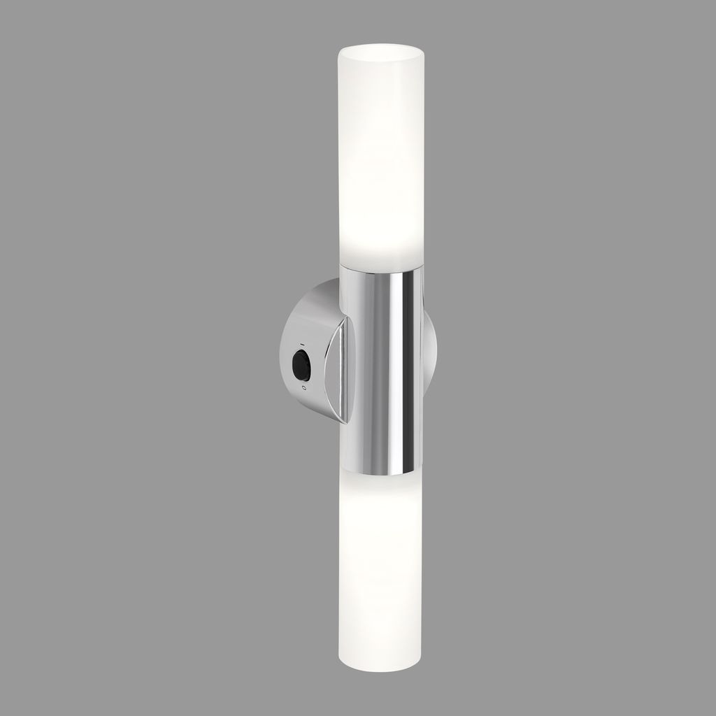 Bad Wandleuchte. chrom. 2xE14 ohne Leuchtmittel 0