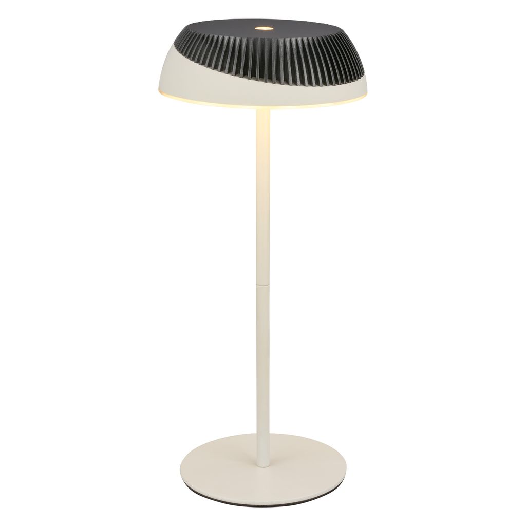Alusta Tischleuchte - 2W, 200lm, Akku, LED, Touch, Dimmbar, Anthrazit metallic, Warm Grey