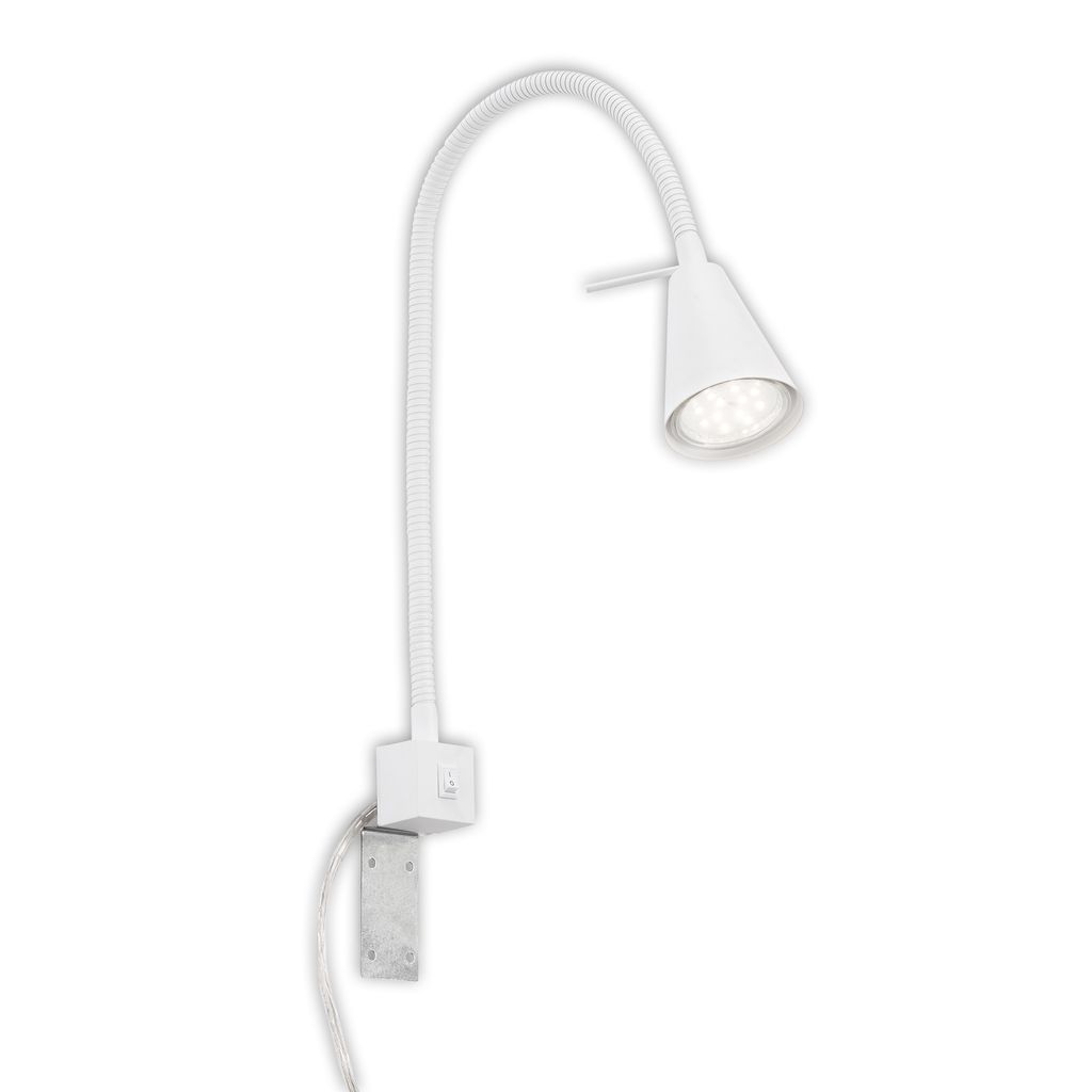 Briloner Leuchten Lampe De Lecture AGL 2739-014P Nickel Mat - Bras Flexible E14