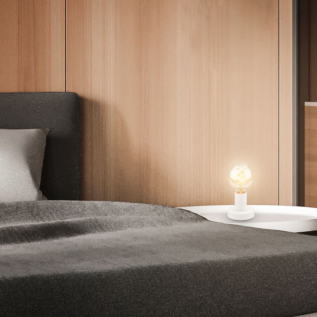 Tischleuchte BRILONER LEUCHTEN TEEPU. 10 W. IP20. weiß. Metall. exkl. 1x E27. Ø 10 cm 5