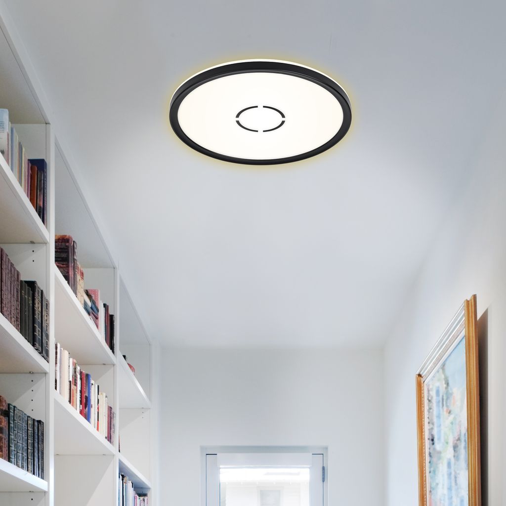 LED Deckenleuchte Hintergrundbeleuchtungseffekt 4000K 18W Ø29.3cm Briloner 9