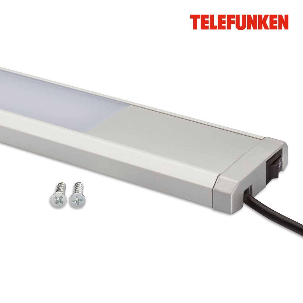 TELEFUNKEN LED Unterbauleuchte 57,5 cm 10W 1100lm silber