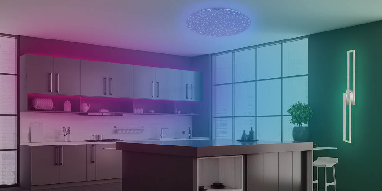 LED-Leuchten mit Farbwechsel-Funktion