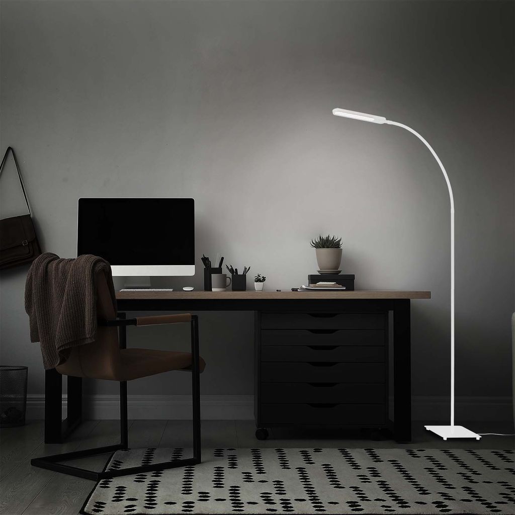 LED CCT Touch Stehleuchte 183 cm 6,5W 600lm weiß