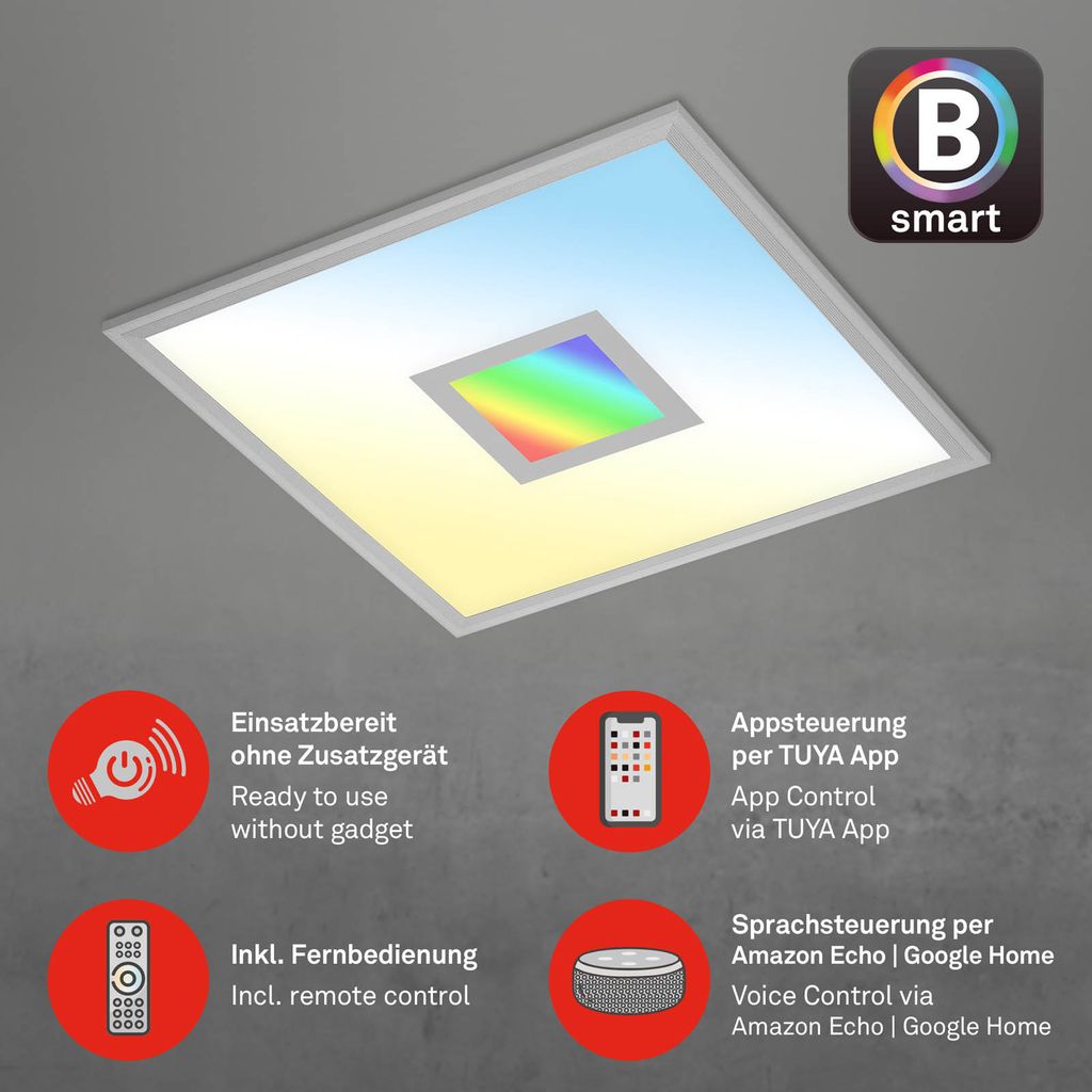 44 Panel Led CCT LED Panel RGB Centerlight 445 7397014 | BRILONER
