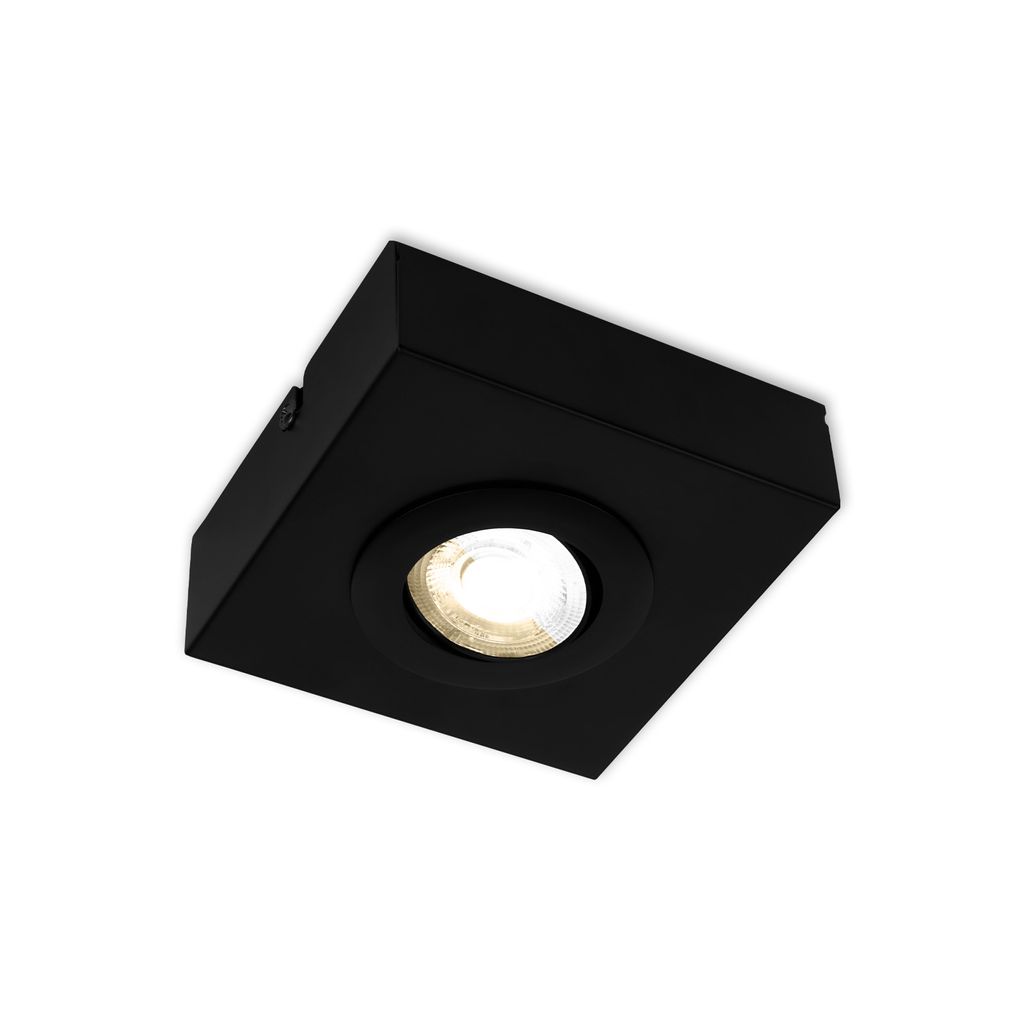 CTS Deckenleuchte, 12 cm, 4W, 460lm, schwarz