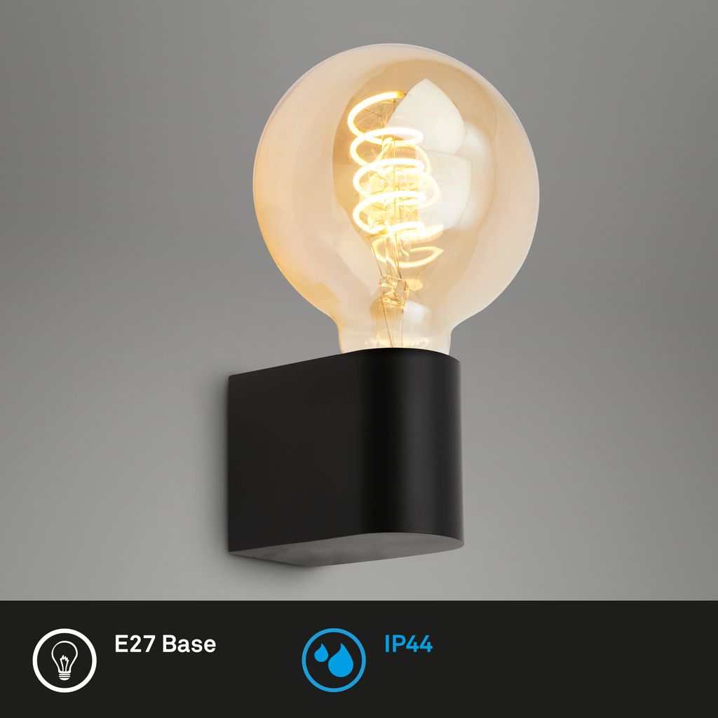 Wandlampe innen Wandleuchte Badlampe Spiegelleuchte Spritzwasserschutz Bad 1