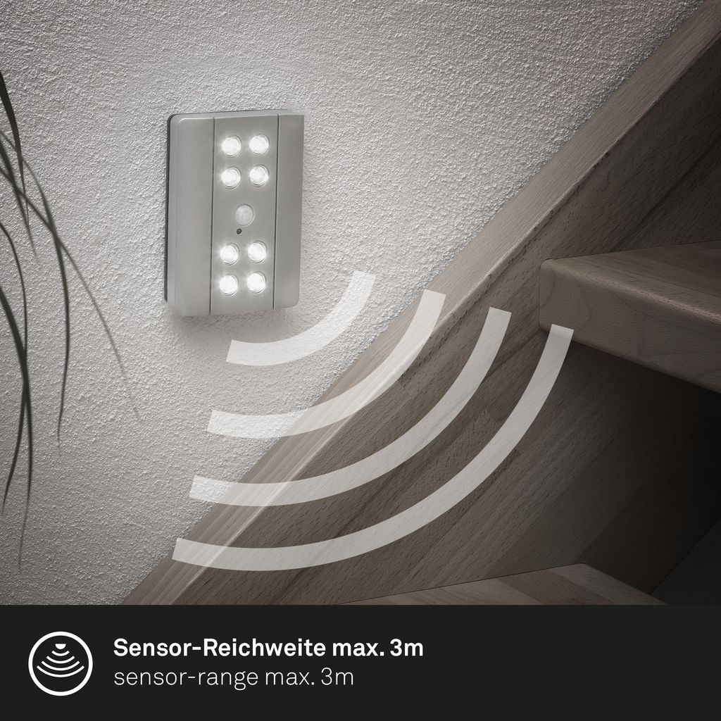 LED Unterbauleuchte. 11.6 cm. 0.64 W. Silber. Briloner Leuchten 3