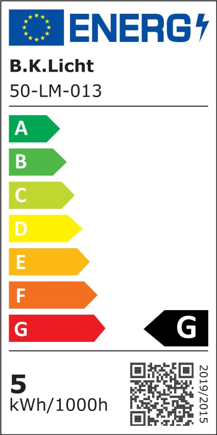 Klemmlampe - 4,8W, 400lm, LED, mit Stecker, dimmbar, warmweiß, schwarz