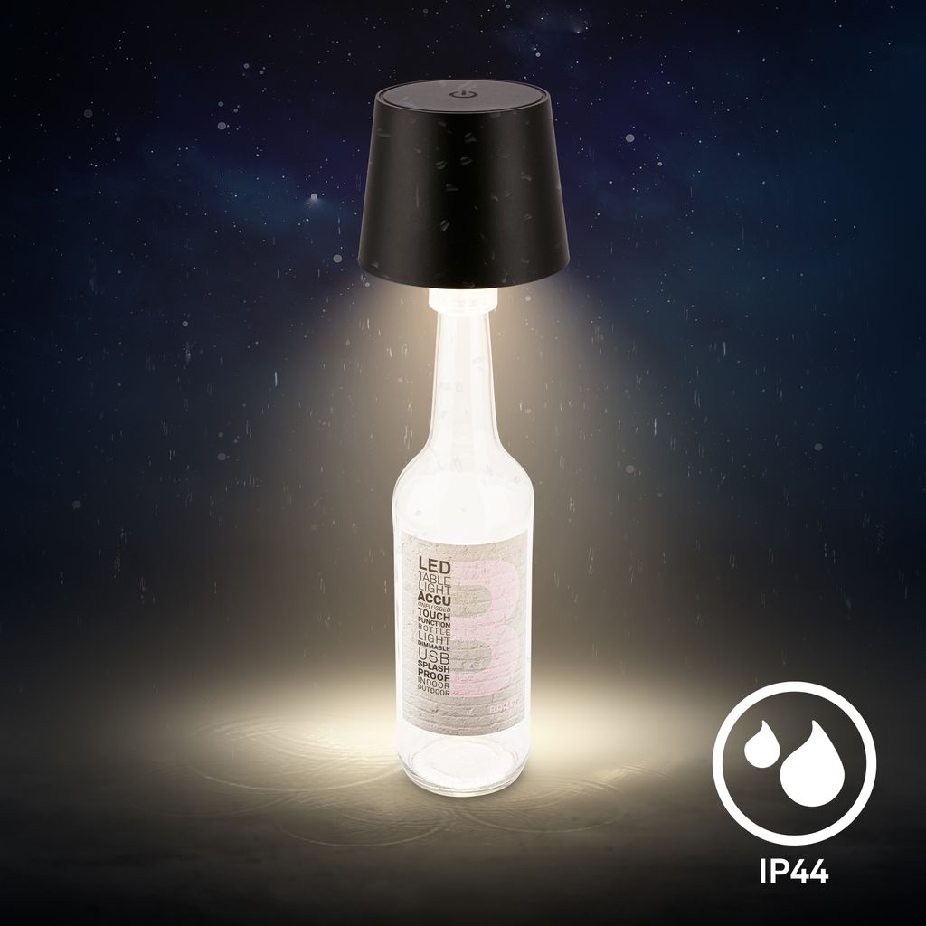 LED Flaschenlampe Flaschenlicht Tischlampe Dimmbar Touch Fernbedienung Kabellos 5