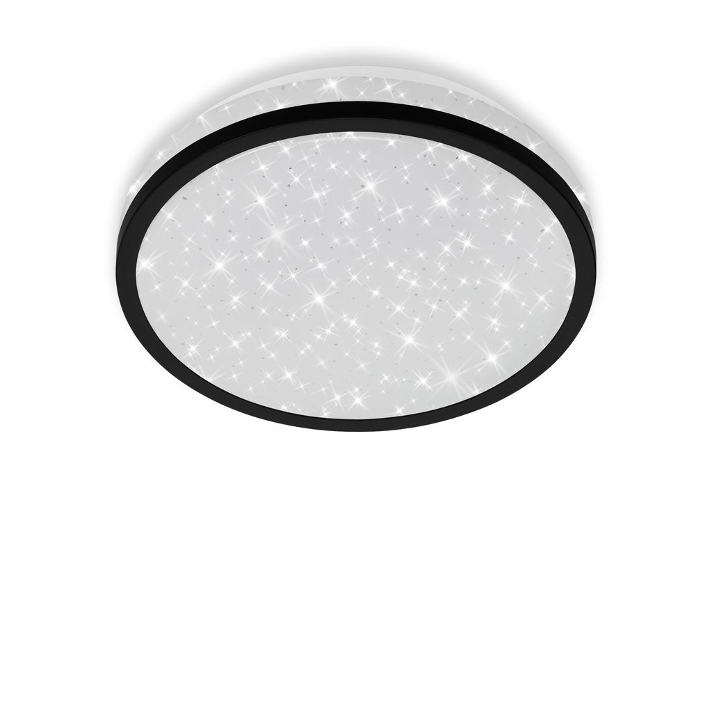 STERNENHIMMEL LED Deckenleuchte, Ø 21,7 cm, 10 W, Schwarz