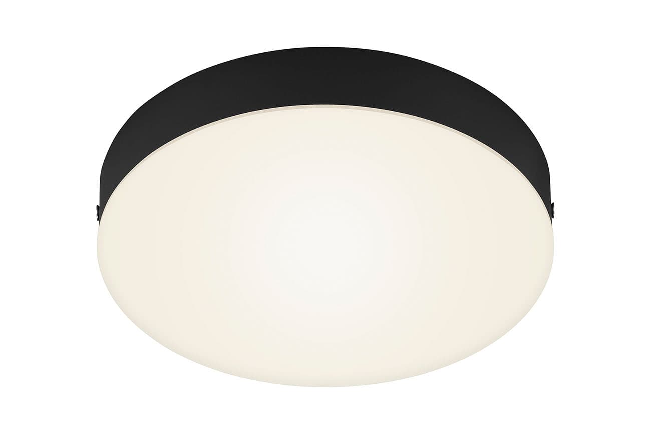 Frameless LED Ceiling light Ø 21,2 cm 1x16W 1600lm black