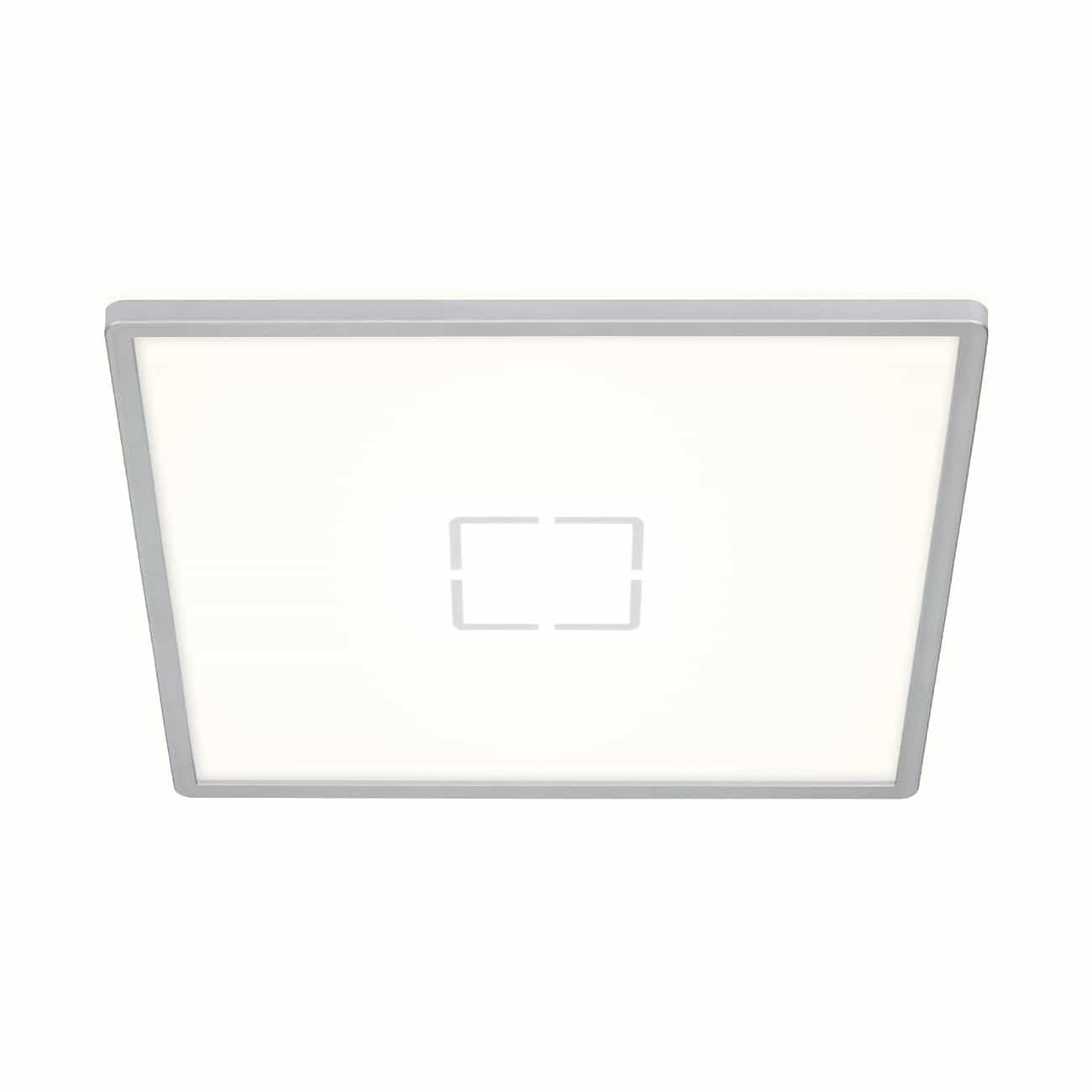 Slim LED Panel, 42 cm, 3000 LUMEN, 22 WATT, Silber