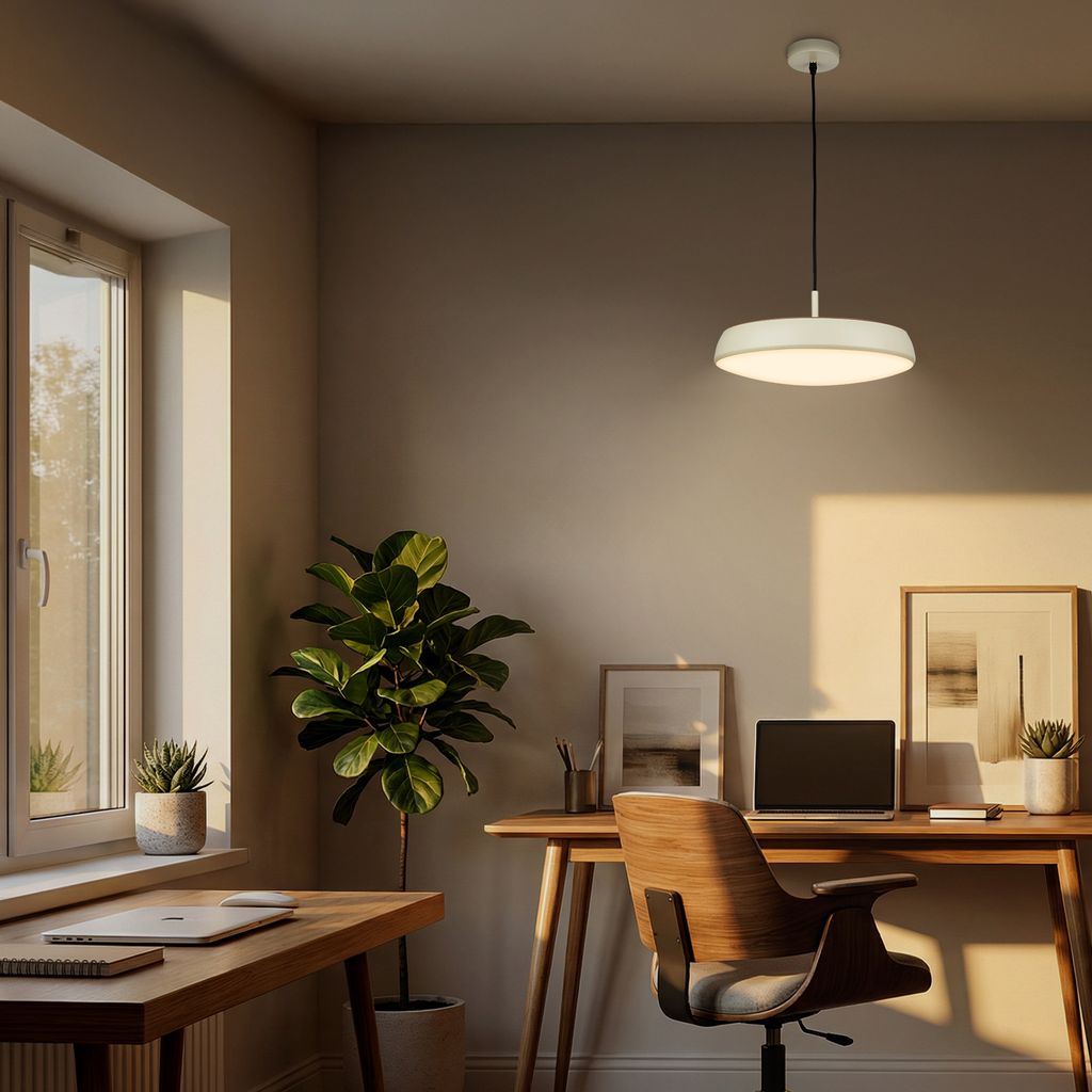 Nala Pendelleuchte - 14,5W, 1800lm, LED, Warmweiß, Warm Grey-Coffee