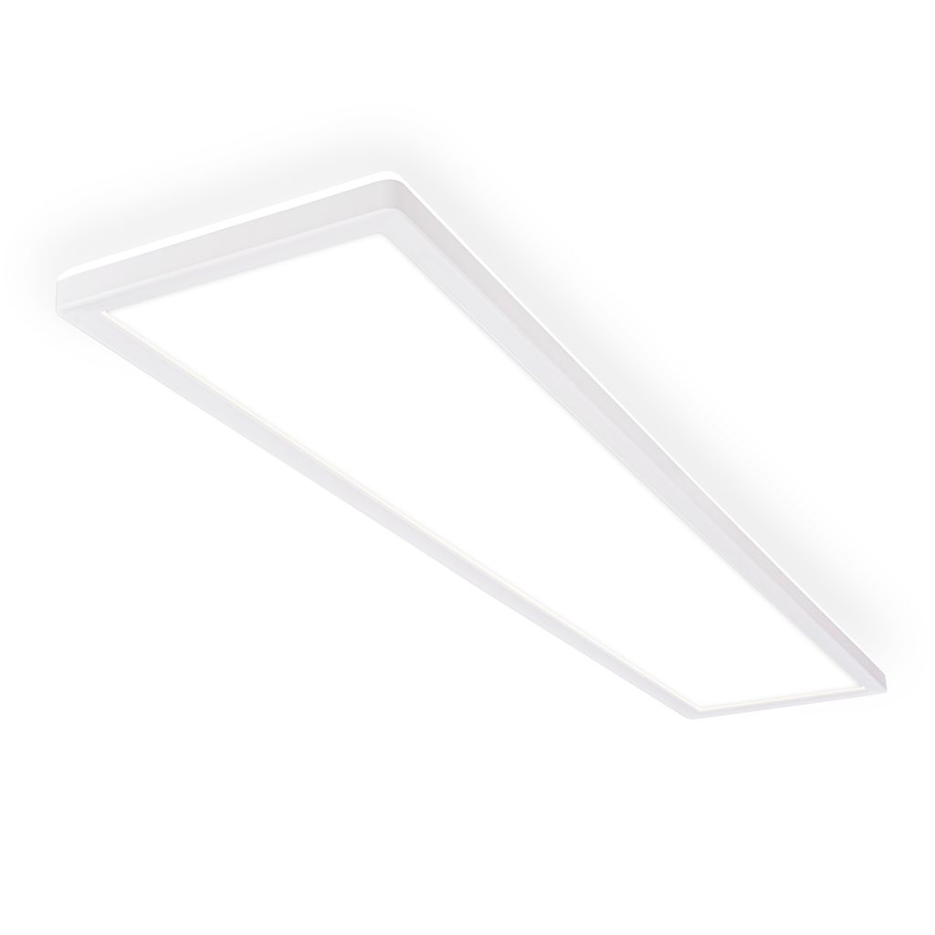 Slim LED Panel 98 cm - 36W, 4800lm, Neutral White, Dimmable, White