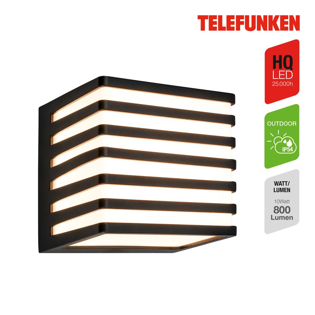 Wandlampe Außen Außenleuchte Außenbeleuchtung Spritzwasser- und Staubschutz 2