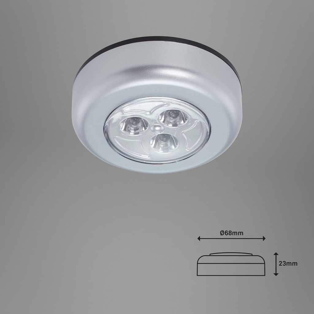 LED Unterbauleuchte Ø 6,8 cm 15x0W titan