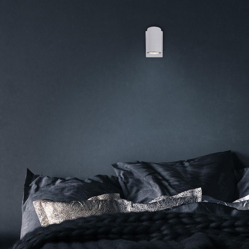 Wandspot Schwenkbar Spot 1-flammig GU10 max. 40 Watt Weiß Metall Briloner 10