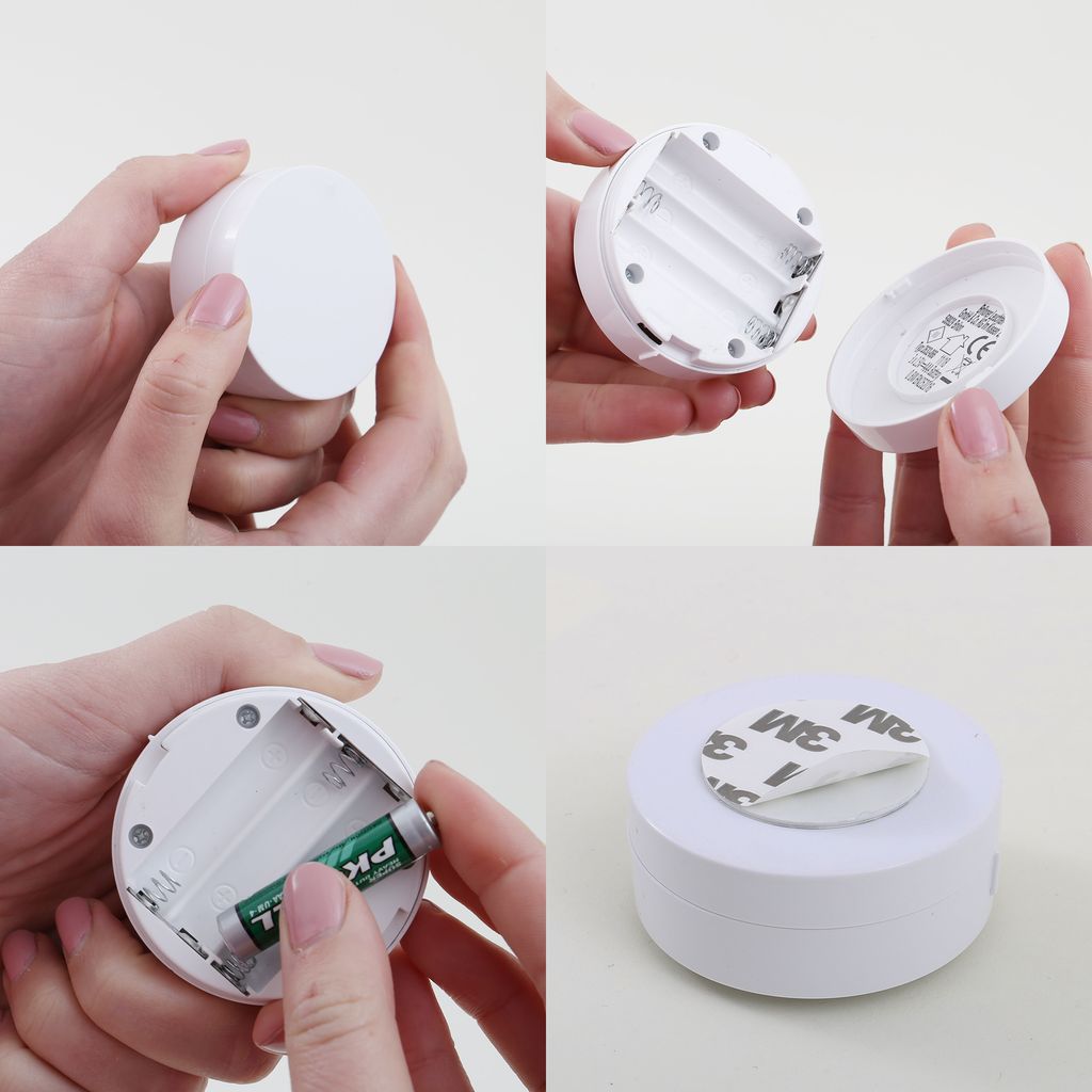 LED Schranklicht Tastschalter Fernbedienung Dimmbar W weiß Kunststoff Briloner 5