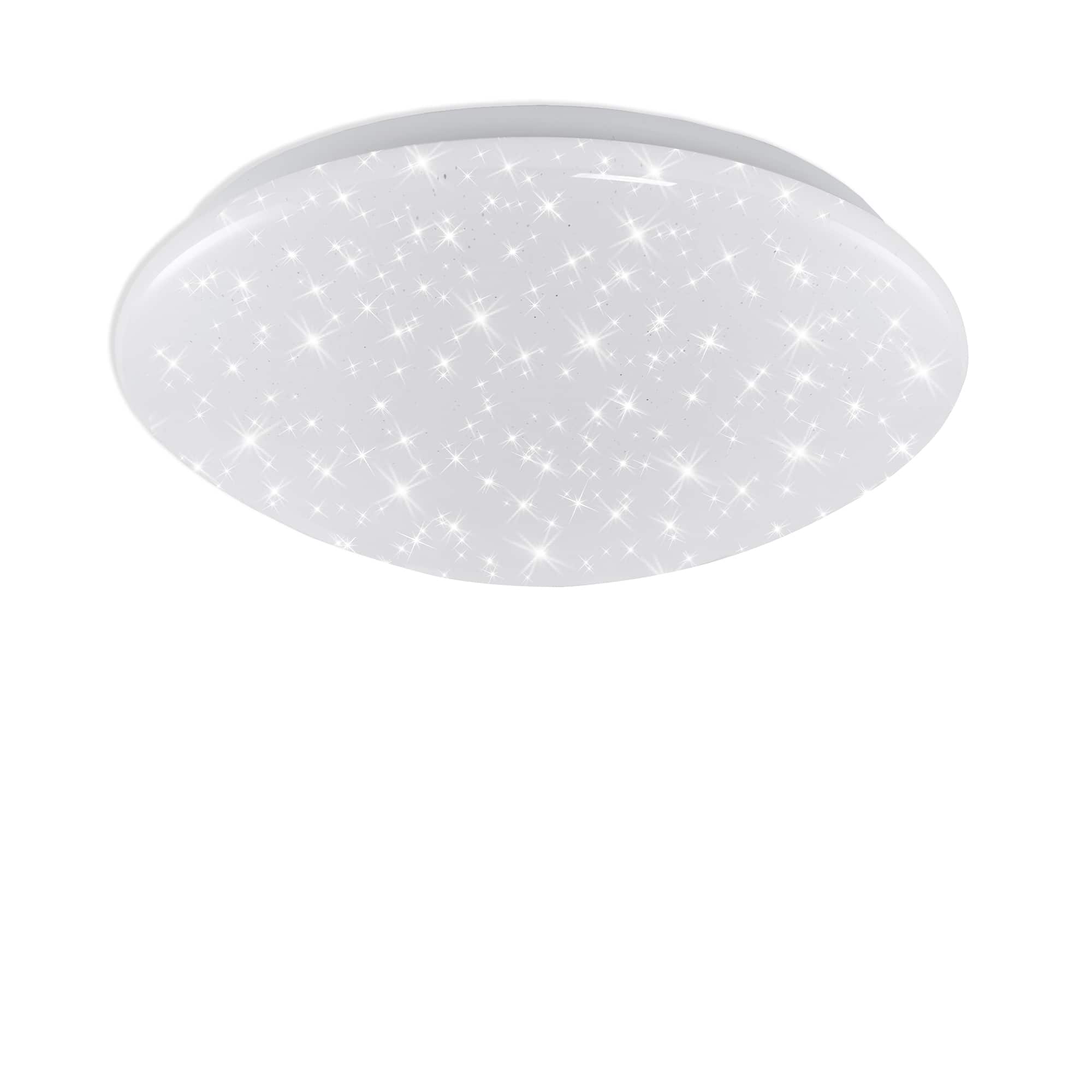 STERNENHIMMEL LED Deckenleuchte, Ø 28 cm, 12 W, Weiß